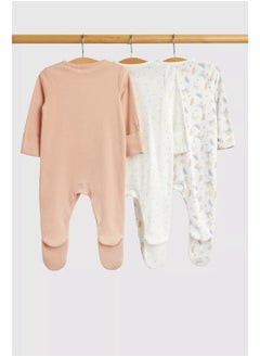 اشتري Butterfly Baby Sleepsuits - 3 Pack في السعودية