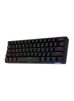 Buy STK61 Mechanical Gaming Keyboard with RGB Backlighting Wired Connection and Programmable Keys for Enhanced Experience in UAE
