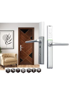 اشتري Electronic Smart Door Lock For Wooden Door With 5 Functions في الامارات