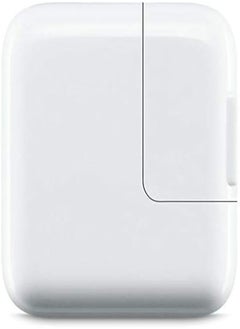 اشتري Apple 12W USB Power Adapter Charger, White - MD836-US Plug في مصر