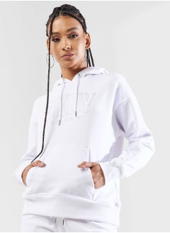 اشتري Logo Drawstring Hoodie في السعودية