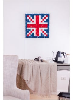 اشتري Wood British Flag Wall Art في مصر