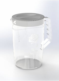 Buy Ananas Plastic Pitcher 2L With Top Lid in UAE