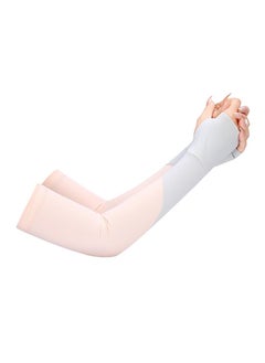 اشتري Women's Long Sleeve Cool Outdoor Sunscreen Breathable Non Slip Sports Cycling Ice Silk Gloves في الامارات