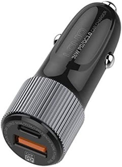 Buy LDNIO USB C Car Charger 38W 2-Port Super Fast Car Charger Adapter, PD USB C & QC 3.0 38W Fast Car Charger for iPhone 14/13/12, iPad Pro, Samsung Galaxy S22/21/Pixel 7/Moto/LG, in Egypt
