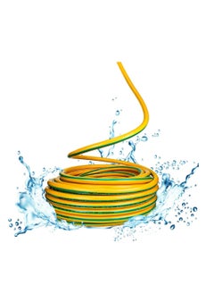 Buy MERMAID Garden Water Hose Reinforced 1/2 Inch 50 Meter - Yellow | Half-Inch Irrigation Water Hose | Flexible 50M Watering Hose in UAE