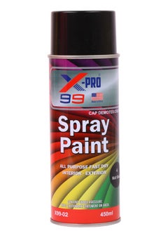 Buy Spray Paint Matt Black Color 450 ml in Saudi Arabia