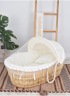 Buy Moses Cradle Basket With Mosquito Net in Saudi Arabia