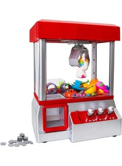 اشتري DMG Crane arcade game machine Mini Candy Grabber Crane Machine with Music, Prize Dispenser Vending Machine Electronic Crane Vending Machine for Family Party Birthday Gift Cool Toy في السعودية