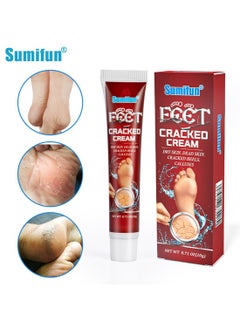 Buy Feet Cracked Cream, Foot Repair Cream for Dry Cracked Heels, Skin Healing Ointment, Instantly Boosts Moisture Levels, Strengthen Skin Barrier 20g in Saudi Arabia