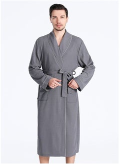 Buy Robe Lightweight Kimono Robes Short Knit Bathrobe Soft Sleepwear Casual Ladies Loungewear in UAE