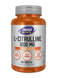 اشتري Now Foods L-Citrulline, 1200 mg 120 Tablets في السعودية