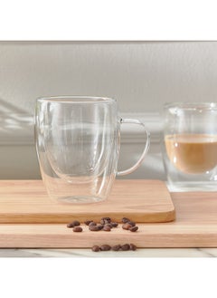 اشتري Sip Savor 2-Piece Double Wall Mug Set 300 ml في الامارات