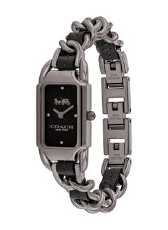 اشتري COACH RECTANGLE ANALOG WOMEN'S BLACK CASE WATCH - 14504280 في الامارات