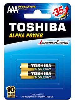 Buy Toshiba Alpha Power LR3GCH BP- 2C AAA in UAE