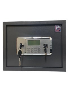 Buy LG Safebox Code- 30BLT- 30*38*30CM- Black Gray Colour- Home Office Safe Box- Digital Display, Electronic Lock- Dual Key Lock in Egypt