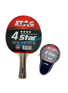 Buy International Table Tennis (T.T) Racket | Premium ITTF Approved Rubber| Beginner Series T.T Racquet| Pro Custom Designed Comfortable Grip Paddle in UAE
