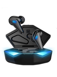 Buy Wireless bluetooth headset gaming gaming headset single and binaural music gaming low latency TWS Bluetooth 5.0 headset wireless earbuds true wireless compatible apple Suitable for Android and other systems bluetooth 5 true wireless earbuds in UAE