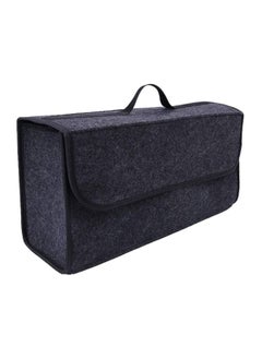 Buy Car Storage Bag, Car Soft Storage Box Travel Organizer Holder Backseat Car Organizer Trunk Storage Accessories Deep Grey in UAE