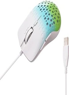 Buy AULA S11 PEO Gaming Mouse with Colorful Lightning And Elegant Appearance Efficient For Computer - White in Egypt