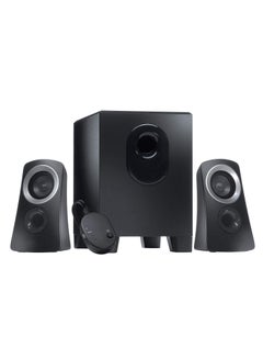 Buy Z313 2.1 Multimedia Speaker System With Subwoofer 50 Watts Peak Power Strong Bass 3.5Mm Audio Inputs Control Pod in Saudi Arabia