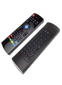 Buy 2.4G Wireless Keyboard Mouse Wireless Remote Control with Build In Mic for Android TV Box in Saudi Arabia