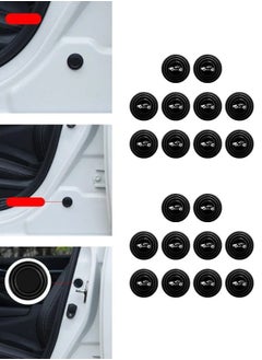 Buy 20 pcs Car Door Protector Sticker Universal PVC Self Adhesive Bumper Protector Car Door Edge Protector Sticker in Egypt