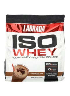 اشتري Labrada ISO Whey Protein Isolate, Chocolate, 71 Servings - 2.26 Kg في السعودية