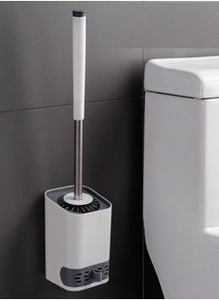 Buy Plastic Toilet Brush And Holder Set in UAE