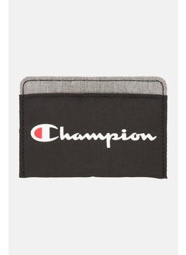 اشتري Men Card Holder 11 L x 8 H cm, Black/Grey في الامارات