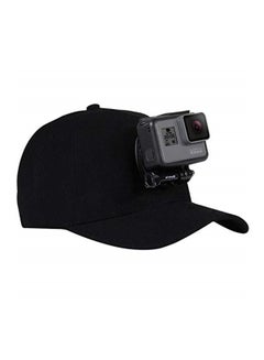 اشتري Baseball Hat with J-Hook Buckle Mount & Screw for GoPro HERO /HERO6 /5/5 Session /4 Session /4/3+ /3/2 /1 Xiaoyi and Other Action Cameras في الامارات