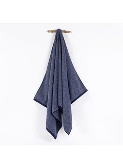 Buy Icon YD Bath Sheet, Denim - 550 GSM, 90x150 cm in UAE