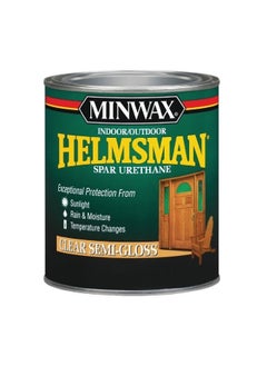 Buy Helmsman Indoor/Outdoor Semi-Gloss Spar Urethane Clear 946 ml 27426632103 in Saudi Arabia