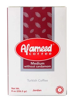 اشتري Turkish Coffee Medium without Cardamom 250 grams في الامارات