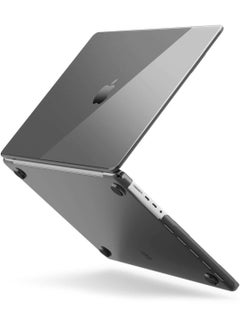 Buy Slim Hard for MacBook Pro 14 inch M2 Pro/ M2 Max (2023)/ M1 Pro/ M1 Max (2021) Case Cover Ultra Slim, Full Protection, Access to All Features - Dark Gray in UAE