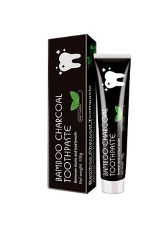 Buy 100% natural bamboo charcoal whitening organic tooth paste toothpaste in UAE