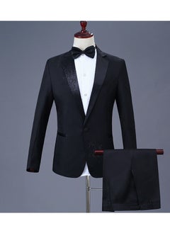 اشتري New Fashionable Slim Fit Suit Set في الامارات