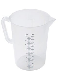 اشتري Polypropylene Measuring Jug 2.0Ltr Clear 86221, Clear في الامارات