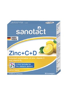 Buy Sanotact Zinc + C + D - Dietary Supplement for Immune Support and Overall Wellness in Egypt