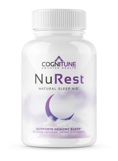 اشتري Natural Sleep Aid For Adults Herbal Sleep Aid Supplement Non Habit Forming Sleeping Pills Nondrowsy Formula With Melatonin Valerian Root Lemon Balm Chamomile Gaba في الامارات