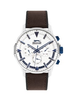 اشتري Slazenger Men 's Silver Dial Multi Function watch - SL.9.2217.2.02 في الامارات