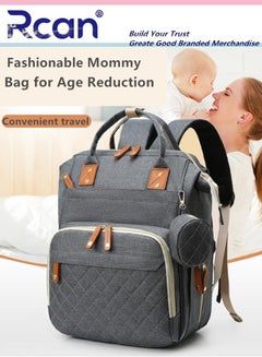 Buy Baby Diaper Bag Backpack with USB Port Outdoor Travel Large Capacity Durable Maternity and Baby Bag Multifunctional Waterproof Handbag for Baby Mother in Saudi Arabia
