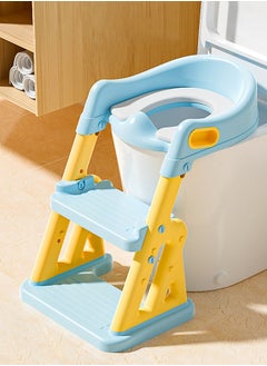 Buy 2 In 1 Baby Toilet Potty Training Seat with Step Stool Ladder Toilet Potty Training Seat for Kids in UAE