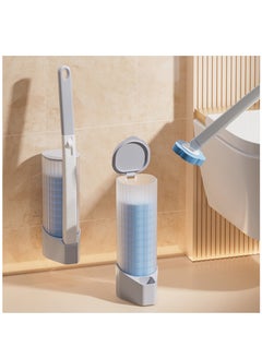 اشتري Disposable Toilet Brush with 6 Toilet Brush Refills, Disposable Toilet Brush Cleaner, Disposable Toilet Bowl Brush, Toilet Cleaner, Toilet Bowl Cleaners في الامارات