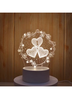 Buy White LED I Love You Lamp Romantic Illumination - Top Trending Gift in UAE in UAE