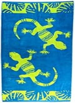 Buy Signoola Beach towel 90 x 170 cm Green Crocodiles,100% cotton. in Egypt