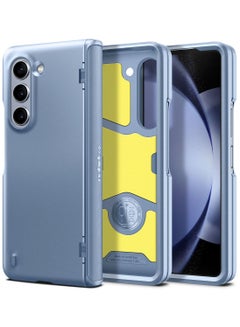 Buy Slim Armor Pro Samsung Galaxy Fold 5 Case Cover [Hinge Coverage] - Sierra Blue in UAE