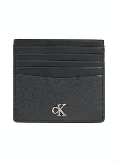 Buy Unisex Leather RFID Cardholder -  pebbled leather, Black in Saudi Arabia