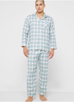 Buy Check Pyjama Set in UAE