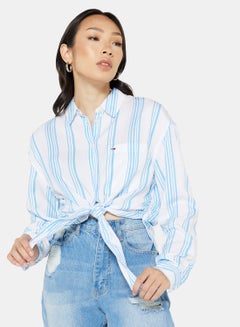 Buy Stripe Relaxed Fit Shirt in Saudi Arabia